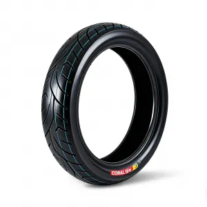 130/80-17 Motorcycle Tire Rear Black Wall 4PR 65S Tubeless Street Tire Cruiser Touring High Performance Enhanced Grip Wear Resistance