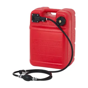 6 Gallon Marine Portable Tank Outboard Boat Transfer Tank with Line I-Shaped Handle Easy to Carry 14.1x11.2x9.8 Inch