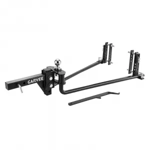 Weight Distribution Hitch 1,500 Lbs Capacity Sway Control Forged Alloy Steel Durable Corrosion-Resistant 2-Inch Shank for Trailer Towing