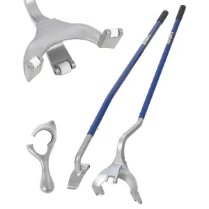 Tire Mount Demount Tool Kit, Manual Tire Changer w/Bead Keeper, 22.5" to 24.5" Tire Changer, Manual Tire Changing Tools for Car Repairing