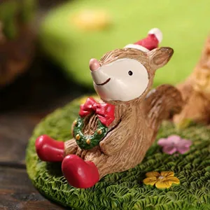 Looking up at The Starry Sky Mini Animal Ornaments Aquarium Decorative Ornaments Resin