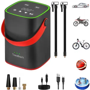 Tire Inflator Air Compressor 150PSI Portable Cordless Tire Pump