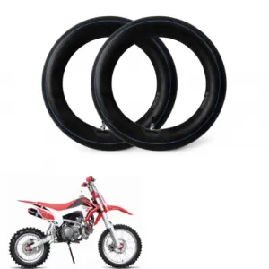 2PCS 2.75/3.00-21 Shradler Valve Dirt Bike Inner Tube, 80/100-21 Replacemen Inner Tubes Fits Motorcycle with 21" Tire Compatible with CR250R 450R 500R XR 200 250 Yamaha YZ125 TTR230 TTR250 - 2.50/2.75-10