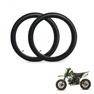 2PCS 2.75/3.00-21 Shradler Valve Dirt Bike Inner Tube, 80/100-21 Replacemen Inner Tubes Fits Motorcycle with 21" Tire Compatible with CR250R 450R 500R XR 200 250 Yamaha YZ125 TTR230 TTR250