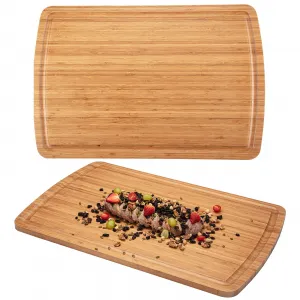 30x20" Extra Large Cutting Board, Bamboo Stove Top Cover, Over the Sink Cutting Board with Juice Groove, Heavy Duty Charcuterie Board for Kitchen