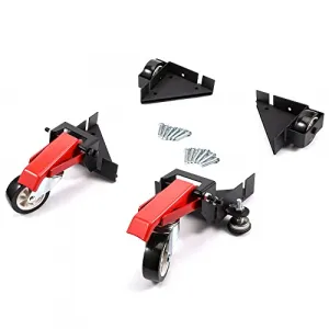 Mobile Base 470LBS Load Bearing, Adjustable Carbon Steel, 360° Swivel Wheels, Universal for Woodworking Tools, Home Use