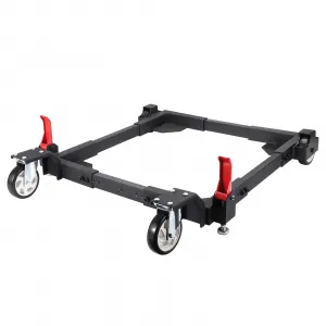 Mobile Base, Heavy Duty Mobile Base Kit with Large 5’’ Swivel Wheels Design,1550LBS Load-Bearing, Universal for Shop Equipment, Power Tools, Machines, Bandsaws