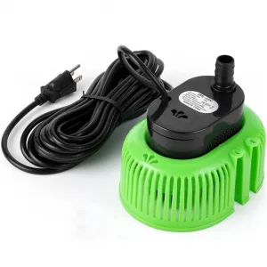 75W 850GPH Pool Cover Pump Above Ground, Water Pump for Pool Draining, Submersible Water Pump Sump Pump with 16 Ft Drainage Hose & 25 Ft Extra Long Power Cord Green