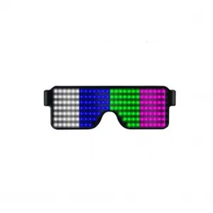Led Luminous Glasses 8 Kinds Dynamic Patterns Usb Charging 3 Flashing Modes Bar Christmas Party Light-up Decorative Glasses Four colors