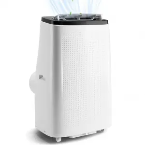 Portable Air Conditioners, 14000 BTUs Portable AC Unit 3-in-1 Cooling, Dehumidifier & Fan, Standing A/C Portable Air Conditioner for Room Up to 750 Sq. Ft, 24H Timer, Window Kits