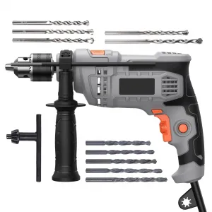 7-Amp 850W Hammer Drill 1/2-Inch Corded Electric Hammer Drill with 3000RPM