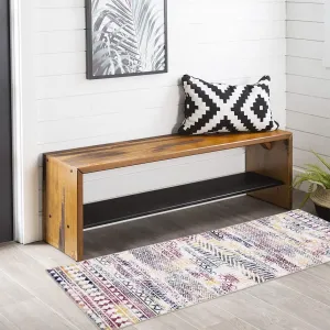 Washable Rug 2x12 Vintage Low Pile Entryway Rug Runner Boho Geometric Hallway Runners Moroccan Distressed Runner Rug Kitchen Mat Chenille Living Room Home Office Runner Rug, Multi