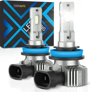 H11 Headlight Bulbs, 450% Brightness Headlights Bulbs, 12000 Lumens Wireless H11/H9/H8 Bulbs,Pack of 2
