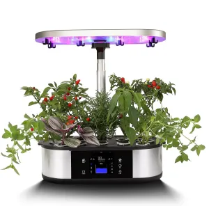 12 Pods Smart Hydroponics Growing System - Versatile Indoor Gardening