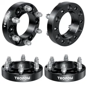 1.5 Inch Hub Centric Wheel Spacers M12x1.5, 6x5.5 for Tacoma
