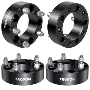 5x5.5 Wheel Spacers Compatible with 1994-2001 Ram 1500, 2" Hub Centric 1/2"x20 Stud Hub Bore 108mm for Ram 1500,F150 F100 E100 E150 CJ3 CJ5 CJ6 CJ7 Bronco, Ramcharger Scrambler Sidekick Vitara XL-7